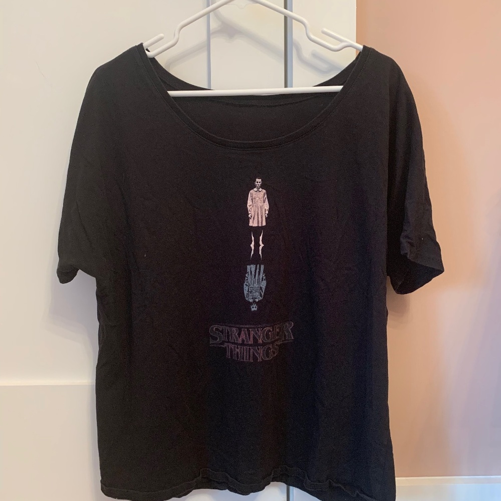 Exclusive Scoop Neck Stranger Things Tee